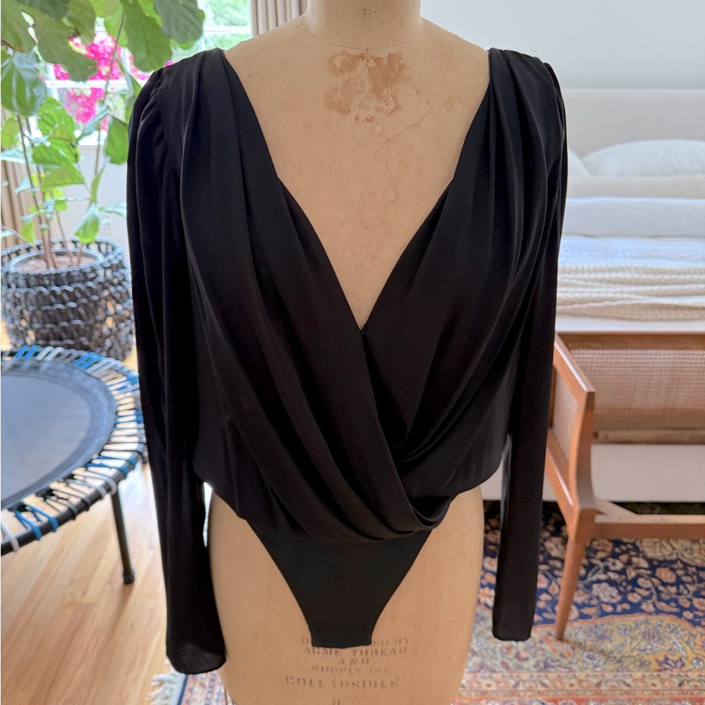 Milly Michelle puff sleeve body suit